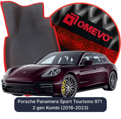EVA autokoberce OMEVO pre Porsche Panamera Sport Turismo 971 2. gen Kombi (2016-2023)