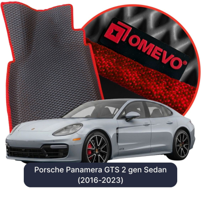 EVA autokoberce OMEVO pre Porsche Panamera GTS 2. gen Sedan (2016-2023)