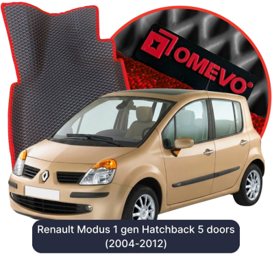 EVA autokoberce OMEVO pre Renault Modus 1 gen Hatchback 5 dverí (2004-2012)
