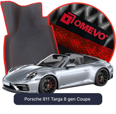EVA autokoberce OMEVO pre Porsche 911 Targa 8. gen Coupe (2019-2025)