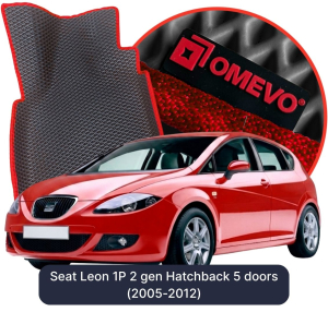 OMEVO 5D Pro Autokoberce do Seat Leon 1P 2 gen Hatchback 5 dverí (2005-2012)