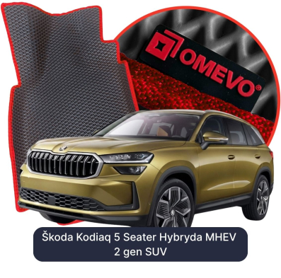 EVA autokoberce OMEVO pre Škoda Kodiaq 5-miestny Hybrid MHEV 2 gen SUV (2024-2025)