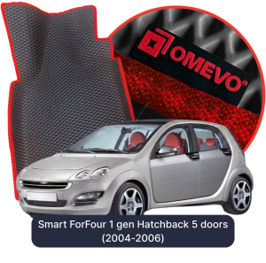 OMEVO 5D Pro Autokoberce do Smart ForFour 1 gen Hatchback 5 dverí (2004-2006)