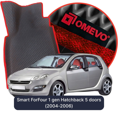 EVA autokoberce OMEVO pre Smart ForFour 1 gen Hatchback 5 dverí (2004-2006)