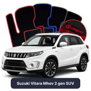 Velúrové autokoberce OMEVO pre Suzuki Vitara Mhev 2 gen SUV (2015-2025)
