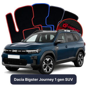 Velúrové autokoberce OMEVO pre Dacia Bigster Journey 1 gen SUV (2024-2025)