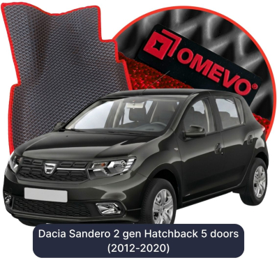 EVA autokoberce OMEVO pre Dacia Sandero 2. gen Hatchback 5 dverí (2012-2020)