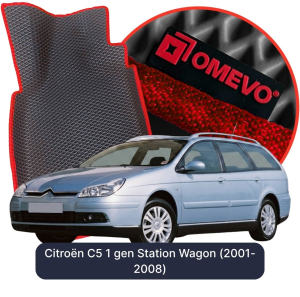 OMEVO 5D Pro Autokoberce do Citroën C5 1 gen Kombi (2001-2008)