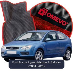 OMEVO 5D Pro Autokoberce do Ford Focus 2 gen Hatchback 3 dvere (2004-2011)