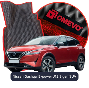 OMEVO 5D Pro Autokoberce do Nissan Qashqai E-power J12 3. gen SUV (2021-2026)