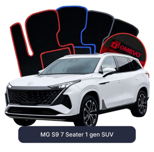 Velúrové autokoberce OMEVO pre MG S9 7 mest 1 gen SUV (2024-2026)