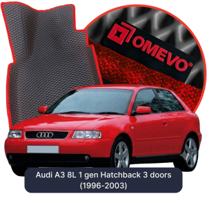 OMEVO 5D Pro Autokoberce do Audi A3 8L 1 gen Hatchback 3 dvere (1996-2003)