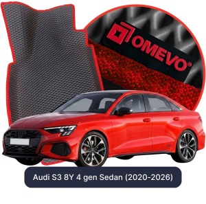 OMEVO 5D Pro Autokoberce do Audi S3 8Y 4 gen Sedan (2020-2026)