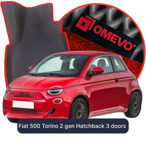 OMEVO 5D Pro Autokoberce do Fiat 500 Torino 2 gen Hatchback 3 dvere (2020-2026)