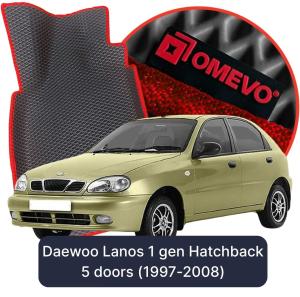 OMEVO 5D Pro Autokoberce do Daewoo Lanos 1 gen hatchback 5 dverí (1997-2008)