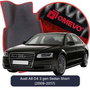 OMEVO 5D Pro Autokoberce do Audi A8 D4 3 gen Sedan Krátky (2009-2017)