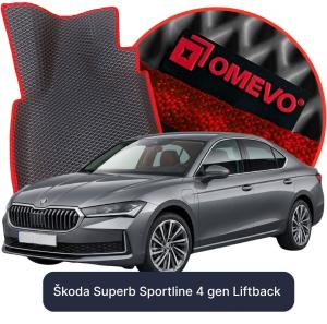 OMEVO 5D Pro Autokoberce do Škoda Superb Sportline 4 gen Liftback (2023-2026)