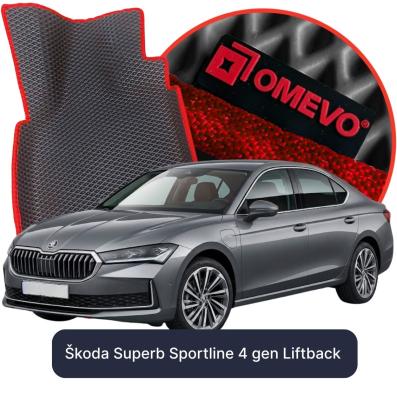 EVA autokoberce OMEVO pre Škoda Superb Sportline 4 gen Liftback (2023-2026)