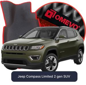 OMEVO 5D Pro Autokoberce do Jeep Compass Limited 2. gen SUV (2016-2026)