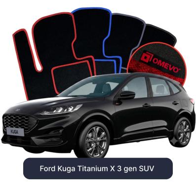 Velúrové autokoberce OMEVO pre Ford Kuga Titanium X 3 gen SUV (2019-2026)