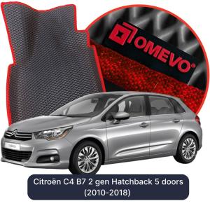 OMEVO 5D Pro Autokoberce do Citroën C4 B7 2 gen Hatchback 5 dverí (2010-2018)