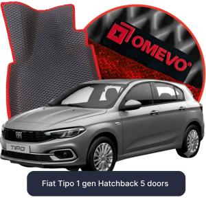 OMEVO 5D Pro Autokoberce do Fiat Tipo 1 gen Hatchback 5 dverí (2015-2026)