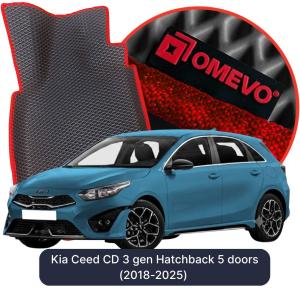 OMEVO 5D Pro Autokoberce do Kia Ceed CD 3 gen Hatchback 5 dverí (2018-2025)