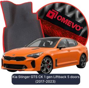 OMEVO 5D Pro Autokoberce do Kia Stinger GTS CK 1 gen Liftback 5 dverí (2017-2023)