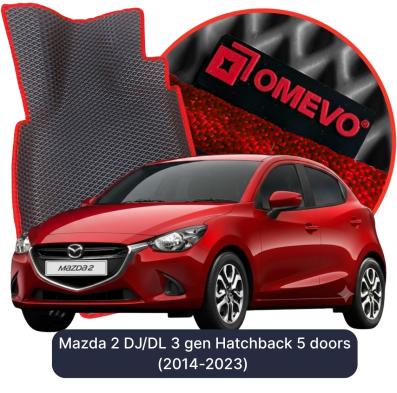 EVA autokoberce OMEVO pre Mazda 2 DJ/DL 3 gen Hatchback 5 dverí (2014-2023)