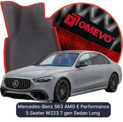 EVA autokoberce OMEVO pre Mercedes-Benz S63 AMG E Performance 5 mest W223 7 gen Sedan Long (2020-2026)