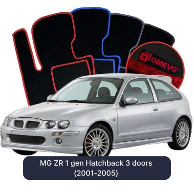 Velúrové autokoberce OMEVO pre MG ZR 1 gen Hatchback 3 dverí (2001-2005)
