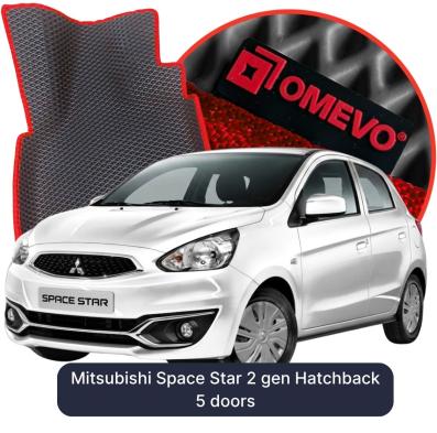 EVA autokoberce OMEVO pre Mitsubishi Space Star 2 gen Hatchback 5 dverí (2012-2026)
