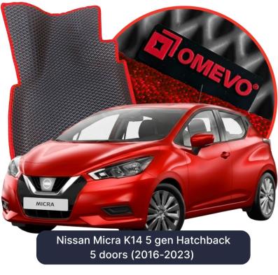 EVA autokoberce OMEVO pre Nissan Micra K14 5 gen Hatchback 5 dverí (2016-2023)