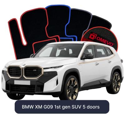 Velúrové autokoberce OMEVO pre BMW XM G09 1. gen SUV 5 dverí (2022-2026)