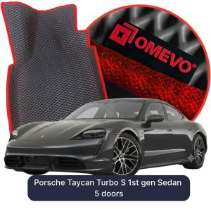 OMEVO 5D Pro Autokoberce do Porsche Taycan Turbo S 1. gen Sedan 5 dverí (2019-2026)