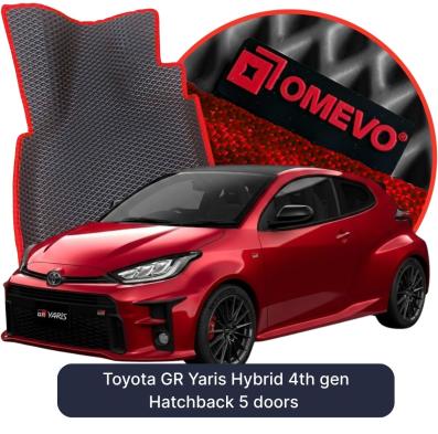 EVA autokoberce OMEVO pre Toyota GR Yaris Hibrid 4. gen Hatchback 5 dverí (2020-2026)