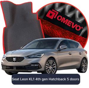 OMEVO 5D Pro Autokoberce do Seat Leon KL1 4. gen Hatchback 5 dverí (2020-2026)