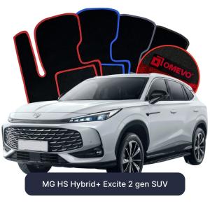 Velúrové autokoberce OMEVO pre MG HS Hybrid+ Excite 2 gen SUV (2024-2025)
