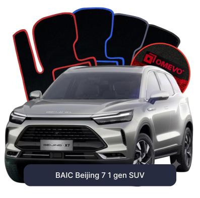 Velúrové autokoberce OMEVO pre BAIC Beijing 7 1 gen SUV (2020-2025)