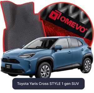 OMEVO 5D Pro Autokoberce do Toyota Yaris Cross STYLE 1 gen SUV (2020-2026)