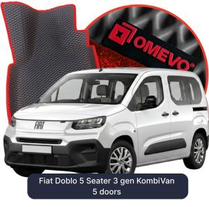 OMEVO 5D Pro Autokoberce do Fiat Doblo 5 mest 3 gen KombiVan 5 dverí (2022-2026)