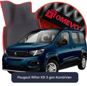 OMEVO 5D Pro Autokoberce do Peugeot Rifter K9 3 gen KombiVan (2018-2026)