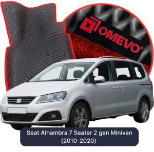 OMEVO 5D Pro Autokoberce do Seat Alhambra 7 mest 2 gen Minivan (2010-2020)