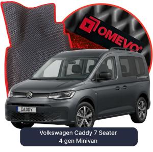 OMEVO 5D Pro Autokoberce do Volkswagen Caddy 7 mest 4 gen Minivan (2020-2026)