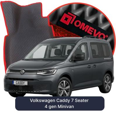 EVA autokoberce OMEVO pre Volkswagen Caddy 7 mest 4 gen Minivan (2020-2026)