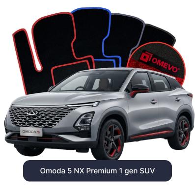 Velúrové autokoberce OMEVO pre Omoda 5 NX Premium 1 gen SUV (2022-2026)