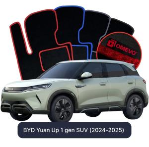 Velúrové autokoberce OMEVO pre BYD Yuan Up 1 gen SUV (2024-2025)