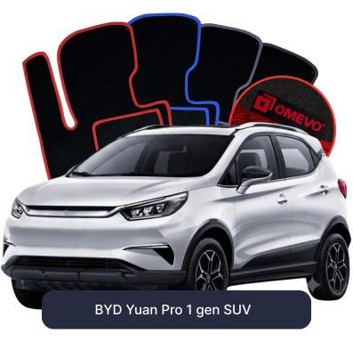 Velúrové autokoberce OMEVO pre BYD Yuan Pro 1 gen SUV (2024-2025)