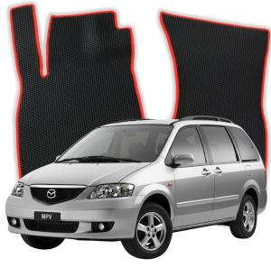 OMEVO EVA Mats pre Mazda MPV 7 mest LW 2 gen Minivan (1999-2006)