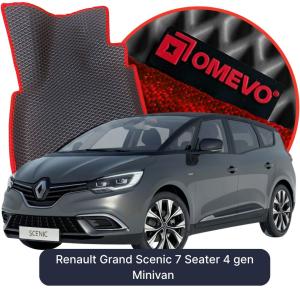 OMEVO 5D Pro Autokoberce do Renault Grand Scenic 7 mest 4 gen Minivan (2016-2022)